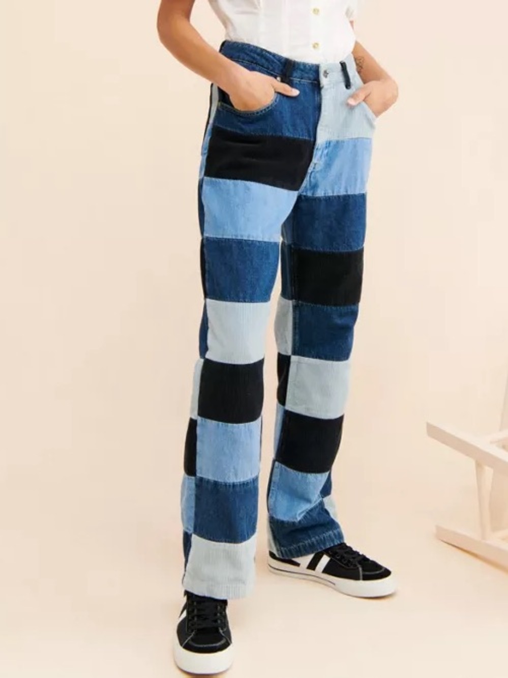 Patchwork Jeans